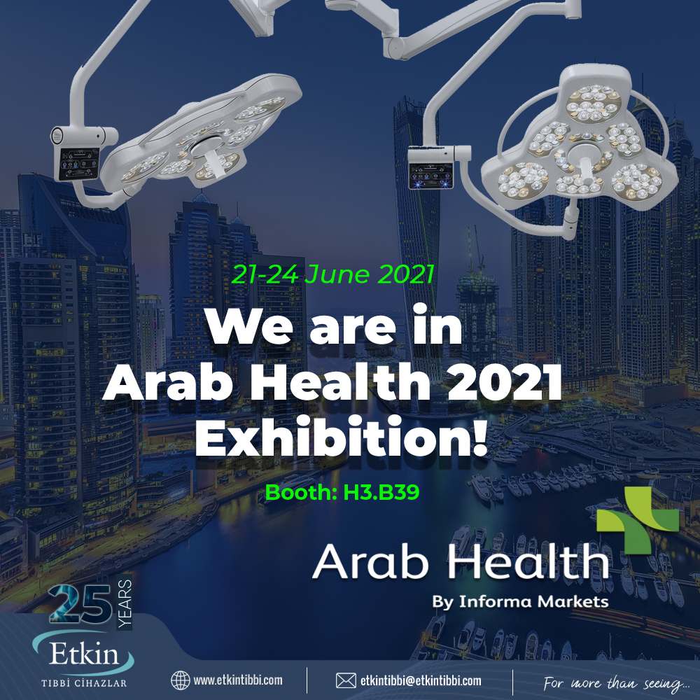We are in Arab Health 2021 Exhibition