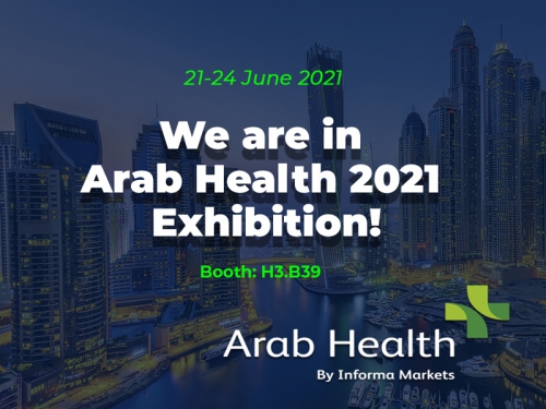 We are in Arab Health 2021 Exhibition