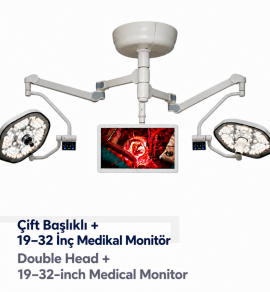Çift Başlıklı + 19-32 -inç Medikal Monitör